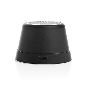 Magnetický reproduktor RCS z recyklovaného hliníku 5W, černá