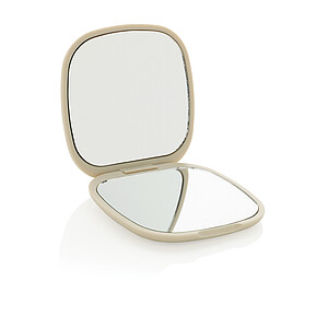 Make-up zrkadielko z RCS RPET, béžová