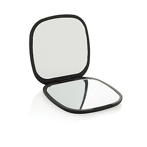 Make-up zrkadielko z RCS RPET, čierna