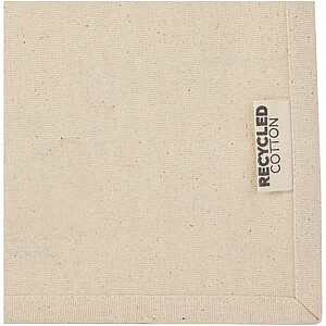 Malá taška s klíny z recyklované bavlny, béžová