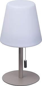 Malá venkovní lampička měnící barvy, bílá