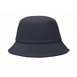 Manšestrový klobúk, tmavomodrá