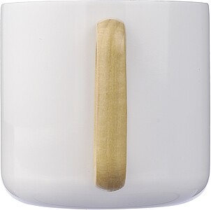 MARIAL Dvoustěnný termohrnek z nerezové oceli, 400 ml, bílá