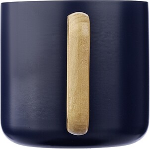 MARIAL Dvoustěnný termohrnek z nerezové oceli, 400 ml, modrá