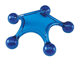 Masážní hvězdice, modrá - reklamní předměty
