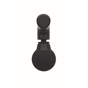 Masážní pistole z ABS, černá