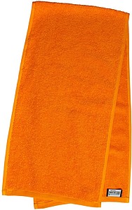 MASEWERA Sportovní ručník 30x130 450 gr/m2, oranžová - reklamní předměty