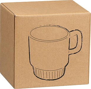 Matný keramický hrek 300 ml, černá