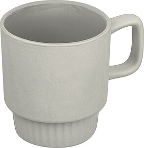 Matný keramický hrnček 300 ml, sivá