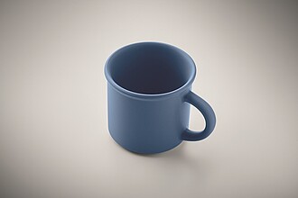 Matný keramický hrnek 300 ml, modrá