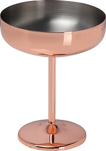 Medený pohár na martini 300 ml, ružový