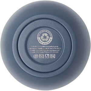 Měděný vakuově izolovaný termohrnek 350ml, modrošedá