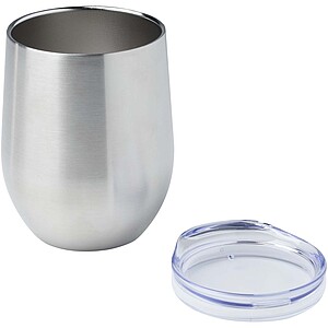 Měděný vakuově izolovaný termohrnek 350ml, stříbrný