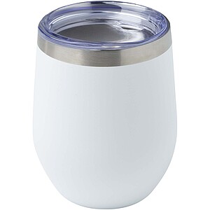 Medený vákuovo izolovaný termohrnček 350ml, biela