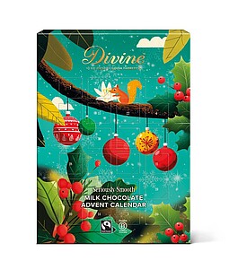 MELANY Divine adventní kalendář mléčná čokoláda 25% 85g