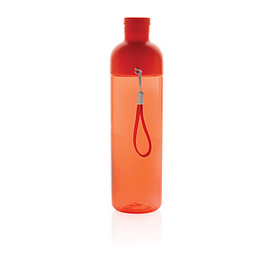 MELEK Láhev na pití z RPET, 600 ml, červená