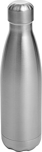 MERCIA Jednostěnná láhev na vodu, objem 650 ml, stříbrná