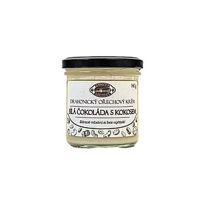 MERKOŘ orechový krém biela čokoláda s kokosom 140 g