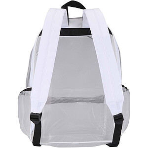 Mesh batoh z recyklovaného materiálu, 18 l, bílá