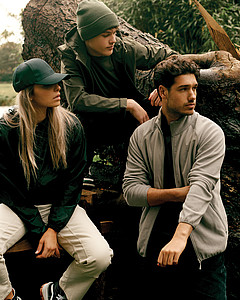 Microfleecová bunda z recyklovaného polyesteru, šedá, M