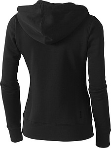 Mikina ELEVATE ARORA HOODED FULL ZIP LADIES SWEATER černá L