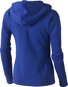 Mikina ELEVATE ARORA HOODED FULL ZIP LADIES SWEATER modrá L