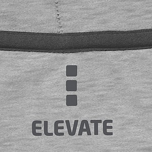 Mikina ELEVATE ARORA HOODED FULL ZIP LADIES SWEATER šedý melír XS