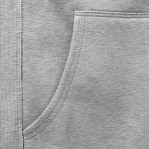 Mikina ELEVATE ARORA HOODED FULL ZIP LADIES SWEATER šedý melír XS