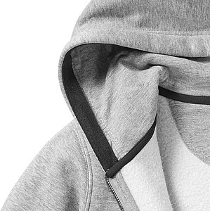 Mikina ELEVATE ARORA HOODED FULL ZIP LADIES SWEATER šedý melír XS