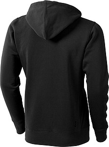 Mikina ELEVATE ARORA HOODED FULL ZIP SWEATER antracitová L
