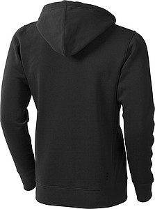 Mikina ELEVATE ARORA HOODED FULL ZIP SWEATER černá S