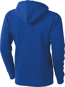 Mikina ELEVATE ARORA HOODED FULL ZIP SWEATER modrá L