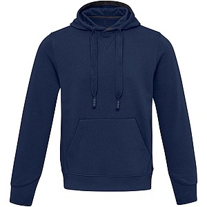 Mikina ELEVATE s kapucí a kapsou, námořní modrá, velikost XS