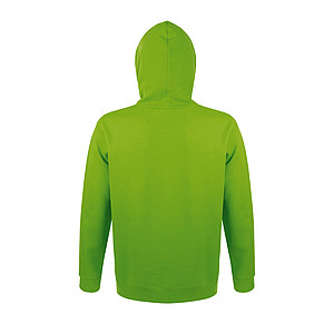 Mikina s kapucí SOLS SNAKE, světle zelená, 3XL