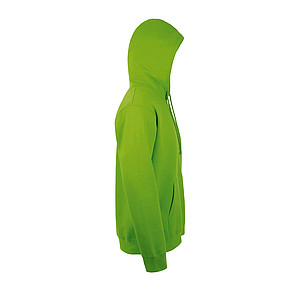 Mikina s kapucí SOLS SNAKE, světle zelená, 3XL