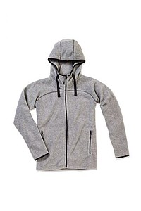 Mikina STEDMAN ACTIVE POWER FLEECE JACKET MEN tmavě šedý melír L