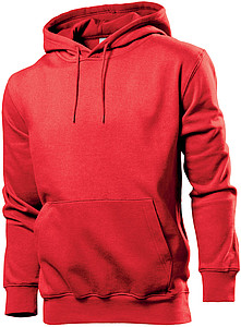 Mikina STEDMAN HOODED SWEATSHIRT červená L