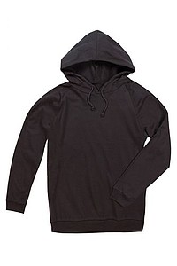 Mikina STEDMAN HOODED SWEATSHIRT UNISEX černá M - mikina s vlastním potiskem