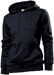 Mikina STEDMAN HOODED SWEATSHIRT WOMEN černá M