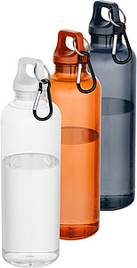 MIKNURA Láhev z RPET s karabinou 750 ml, bílá
