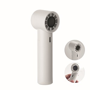 Mini ruční vysokorychlostní ventilátor, bílá