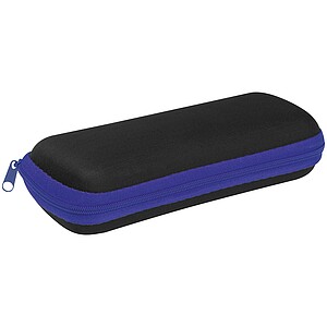Mini skládací manuální deštník, pr. 92cm, v pouzdře, modrý
