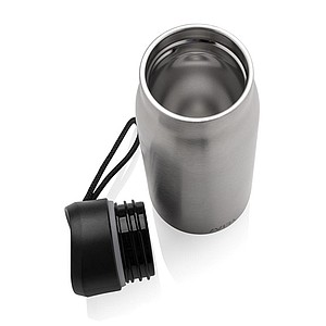 Mini termoska AVIRA 150 ml, RCS recyklovaná ocel, barva stříbrná