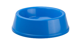 Miska na granule pro psy, modrá