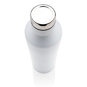 Moderní nerezová termo láhev 500 ml, bílá