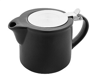 MONEA Keramická čajová sada s matným povrchem, černá