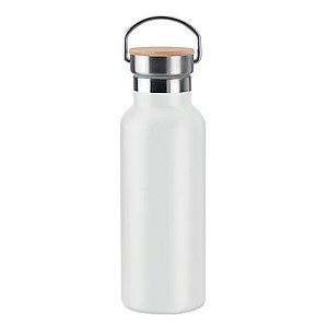 MONILEA Dvojstenná vákuová termoska z nerezovej ocele, objem 500 ml, biela