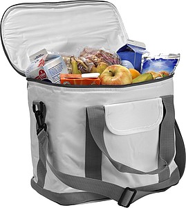 MORELLO Nylonová chladicí taška, bílá - reklamní předměty