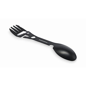 Multifunkční nářadí, příbor, černá