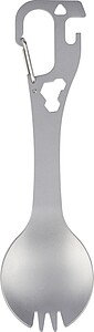 Multifunkční nerezový příbor, stříbrná